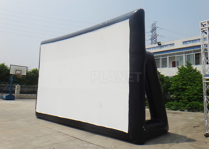 China Giant Durable Airblown Inflatable Movie Screen 0.6 Mm PVC Tarpaulin wholesale