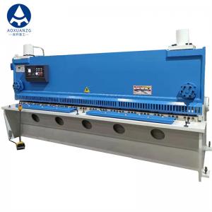 China 6mm Manual Sheet Metal Shearing Machine Brake White Blue E21S CNC wholesale