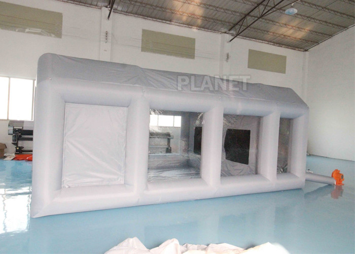 China Automotive Workstation Inflatable Spray Booth Double Stitching wholesale