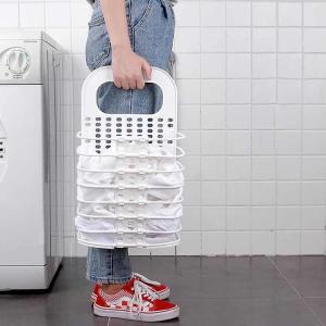 China Waterproof Bathroom Collapsible Laundry Hamper Multifunction Wall Mounted Portable wholesale