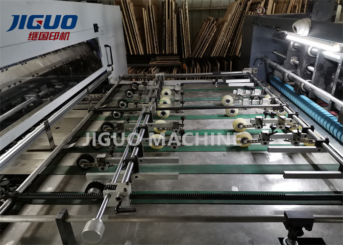 China Lead Edge Automatic Paper Creasing Machine Feeding Die Cutting Machine wholesale