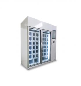 China Cupcake Cooling Locker Vending Machine With 22 Inch Screen 110V wholesale