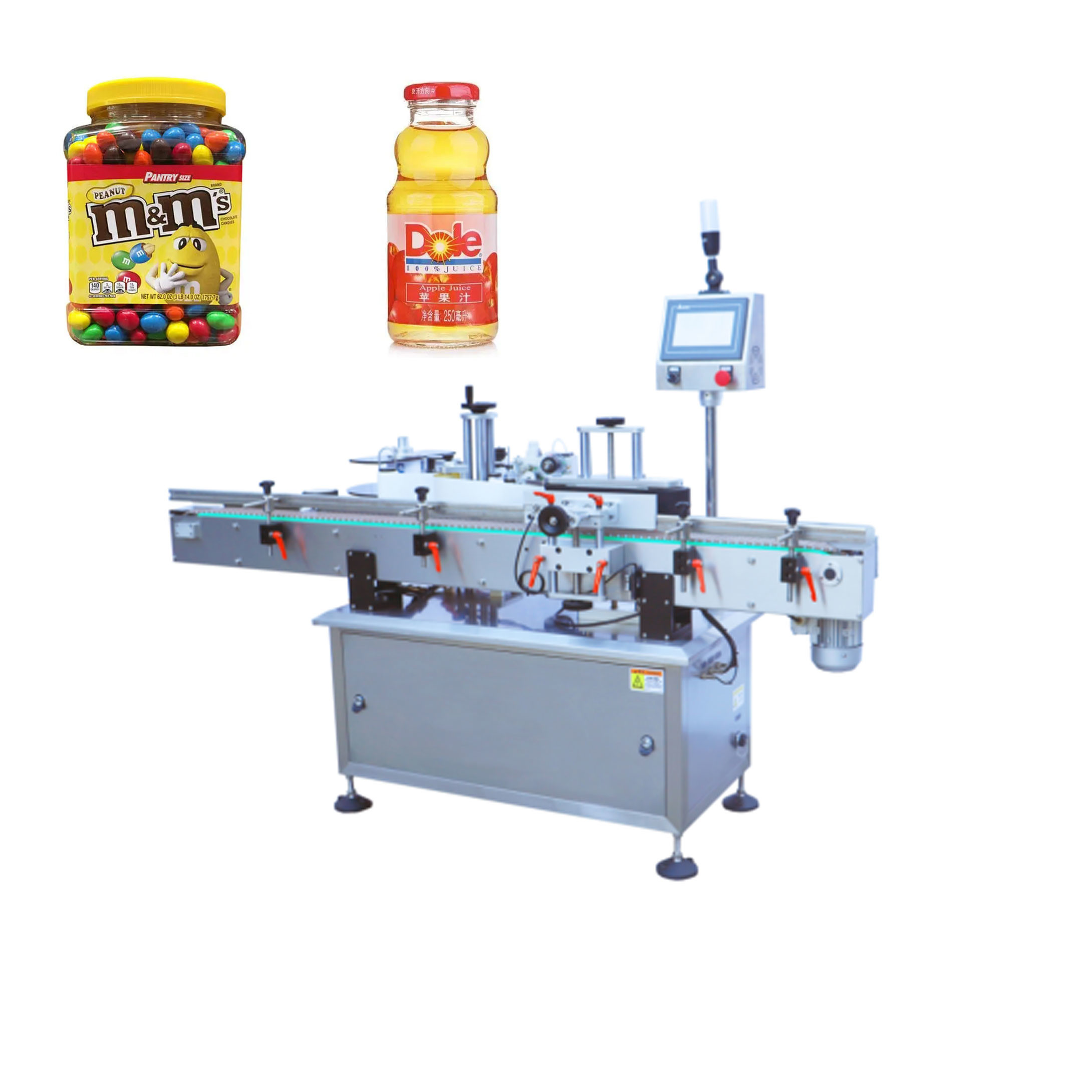 Buy cheap Snack Juice Round Bottle Labeling Machine Automatic CE Certification from wholesalers