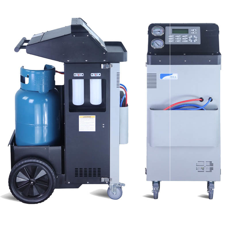 China 3.6CFM Bus Air Conditioning Recovery Machine AC Recharge Equipment 750mL wholesale