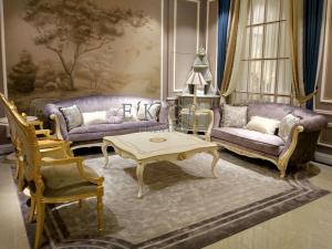 China Sofa home wooden frame silver color living room furniture living room sets FF113 wholesale