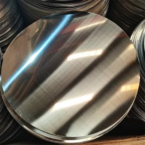 China Stainless Steel Circle customized Ba Mirror No.4 2b ASTM304l 0.56mm Stainless Cut Steel Circle wholesale