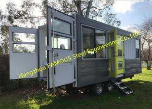 China Modern Design Shipping Container House On Wheels Tiny Container Home With AUS/NZ Approved wholesale