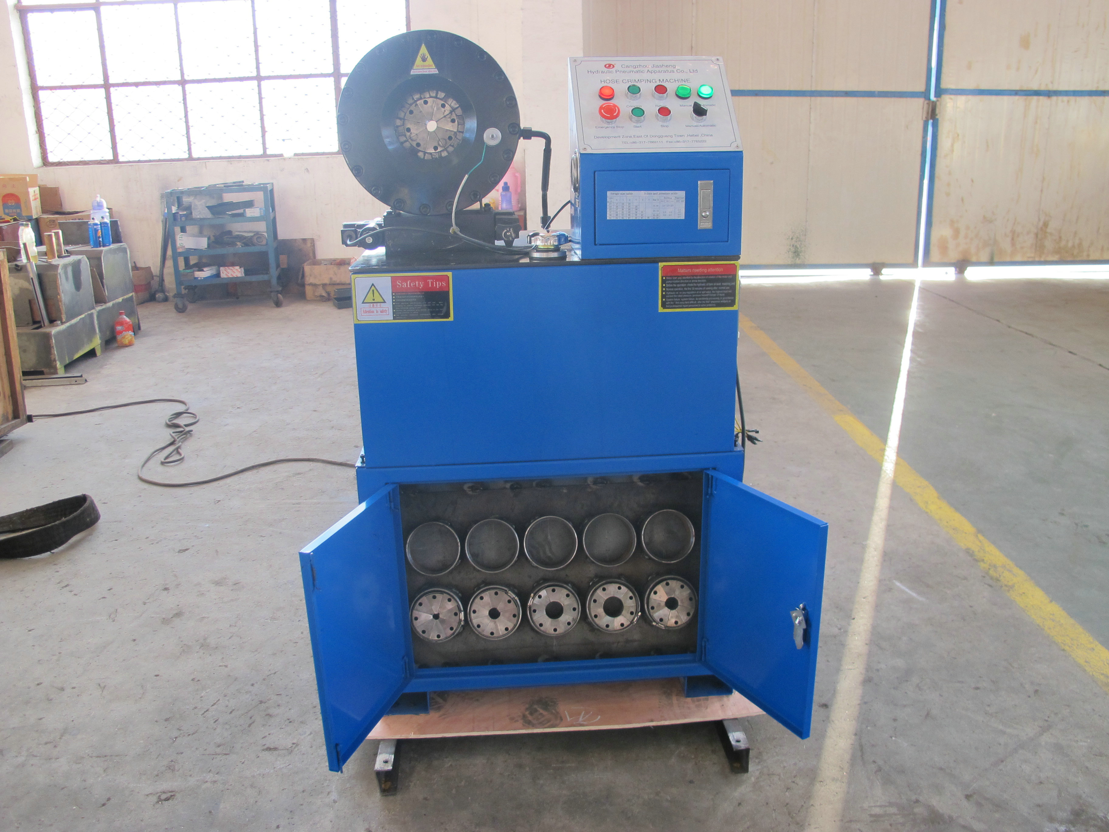 Quality 51mm 2" 2inch 4SP/4SH Hydraulic Hose crimping Machine for sale