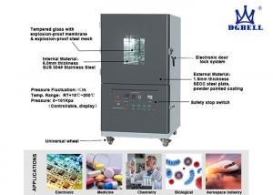 China RT10 To 200C Vacuum Drying Chamber , DGBELL Environmental Testing Equipment wholesale