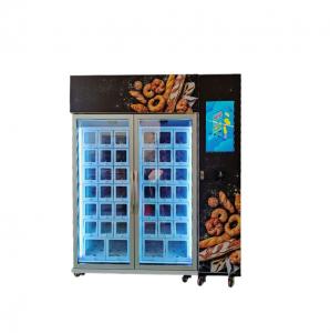 China Bread Cooling Locker Vending Machine With 22 Inch Screen And Card Reader wholesale