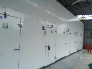 China Cold room for 20 tons of onion tomato vegetables fruits mobile cool room walk in freezer room wholesale