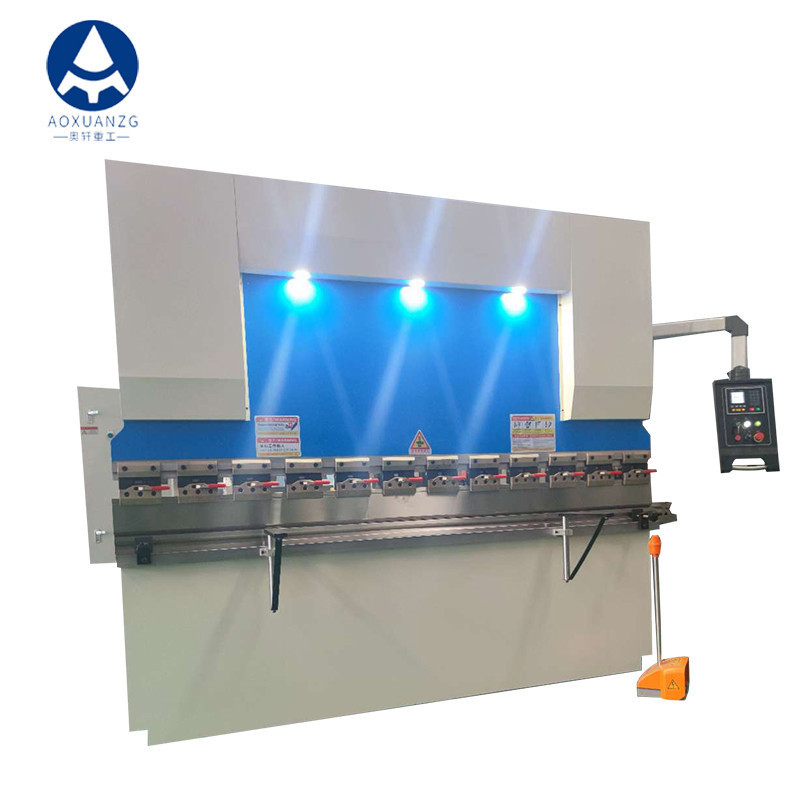 China 7.5kw Torsion Bar Press Brake E21 System CNC Hydraulic Sheet Metal Bending Machine 10times/Min wholesale