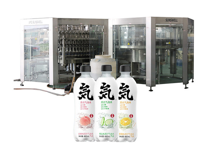 China 500ml Rotary Type Automatic Soda Carbonated Beverage Filler wholesale