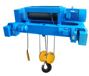 China Motor Protection IP54 Custom Double Girder Electric Steel Wire Rope Hoists SH Type wholesale