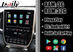 China Lsailt Android Auto Interface for Land Cruiser 2016-2019 LC200 with built-in CarPlay , YouTube, GPS Navigation wholesale