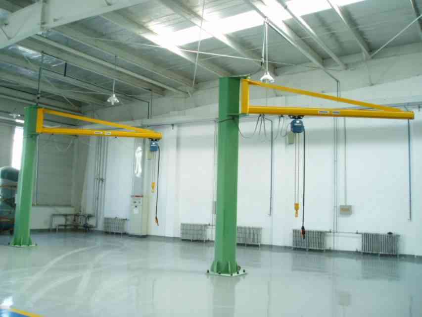 China Workstations Jib Cranes Designed for Marine Loading / Building Maintenance wholesale