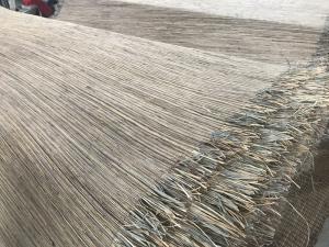 China Ramie Kenaf Heat Conduction Woven Wood Fabric  High Air Permeability wholesale