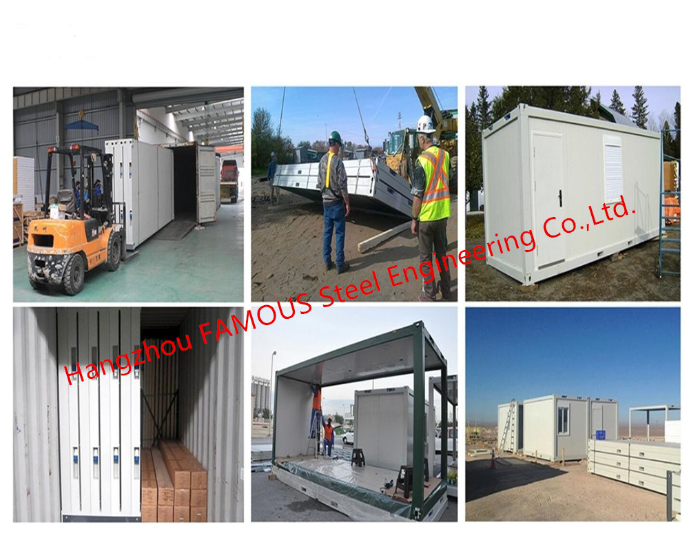China Easy Assembly Prefabricated Movable Container House With Low Cost Prefab Folding Container Homes wholesale