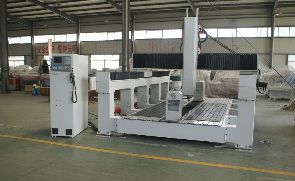 China Plywood / PE / Foam 5 Axis CNC Router Machine With Economic 5 Axis Head wholesale