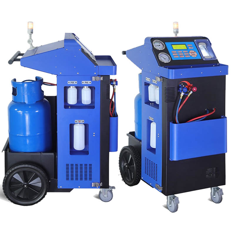 China 1234yf And 134a AC Machine Gas Recovery For Cars A/C Cleaning wholesale