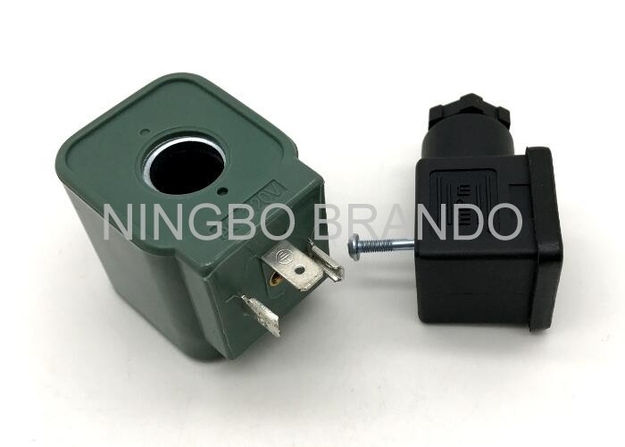 China 24v DC DMF Solenoid Coil Used for BFEC Dust Bag Collector Pulse Valve with DIN43650A Connector wholesale
