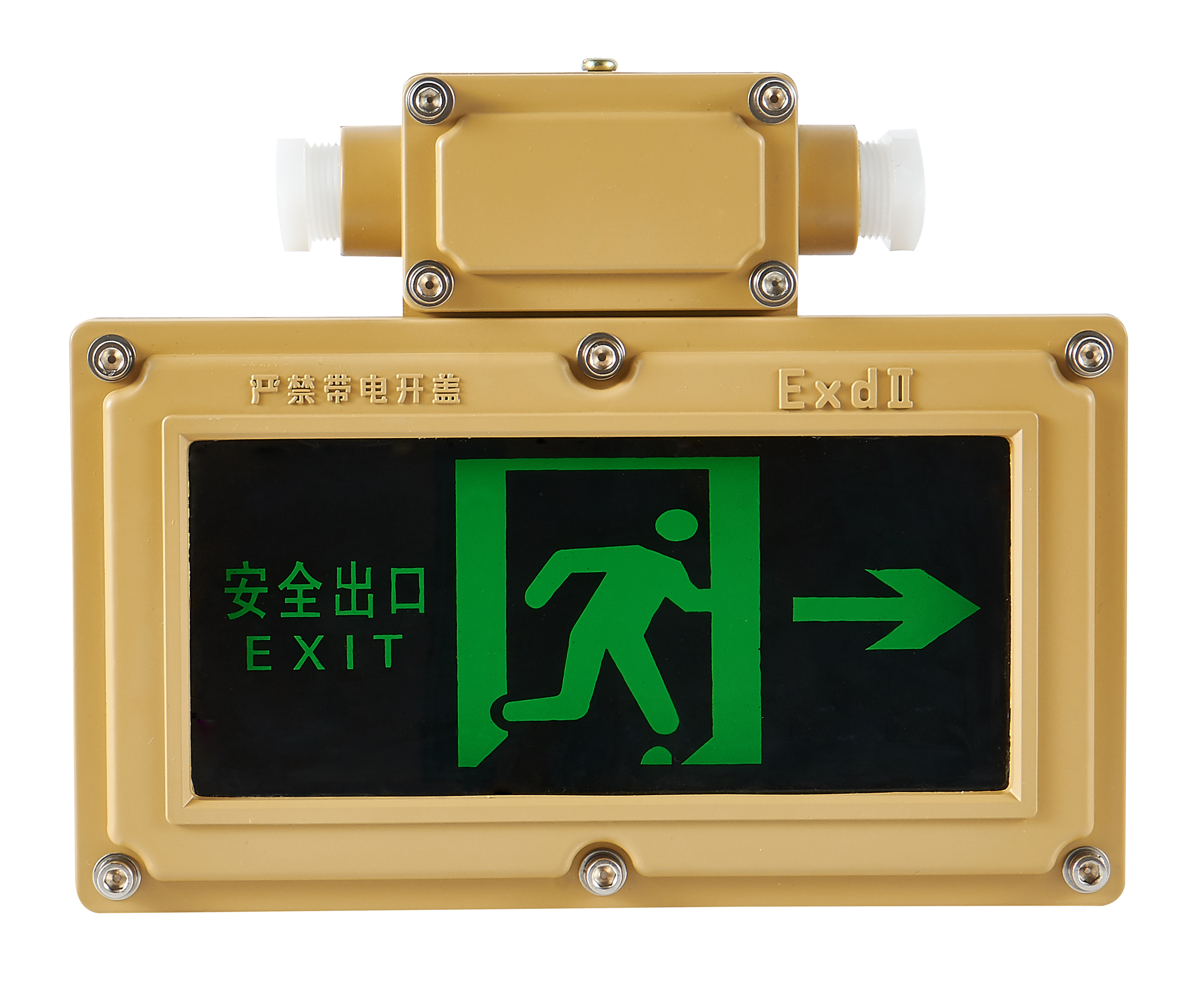 China NEW-FBB005-EI Industrial Grade Emergency Light Wall Hanging Emergency Exit Sign wholesale