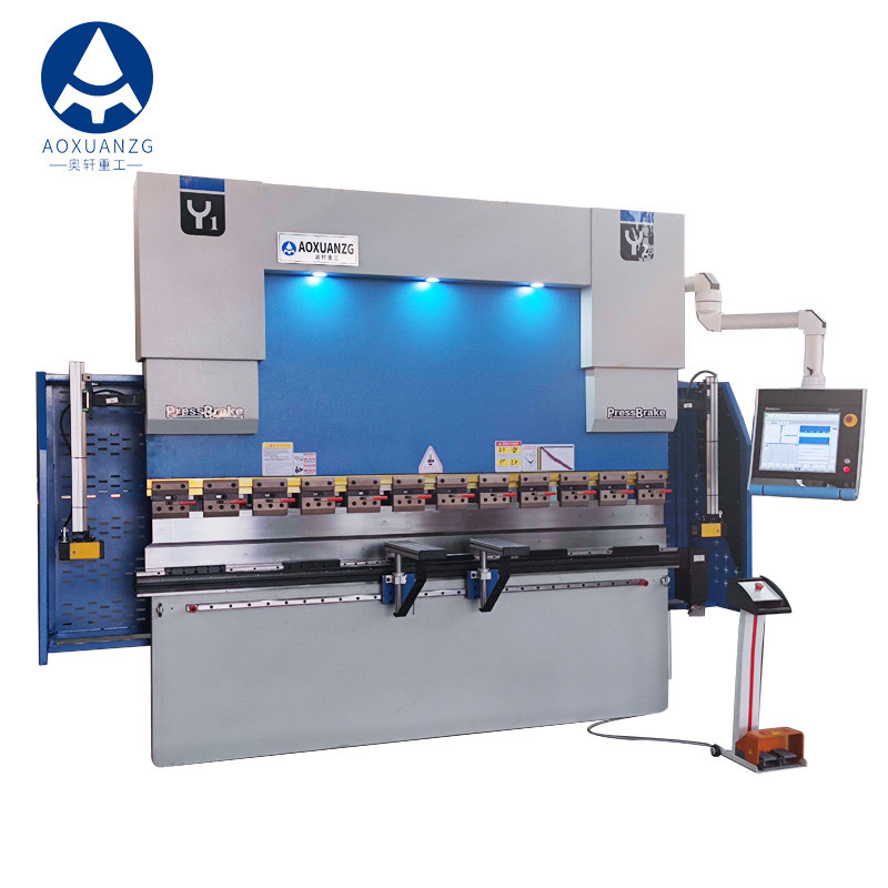 China 6 Axis 100T Hydraulic CNC Press Brake 2500MM Electric Bending With DA66T wholesale