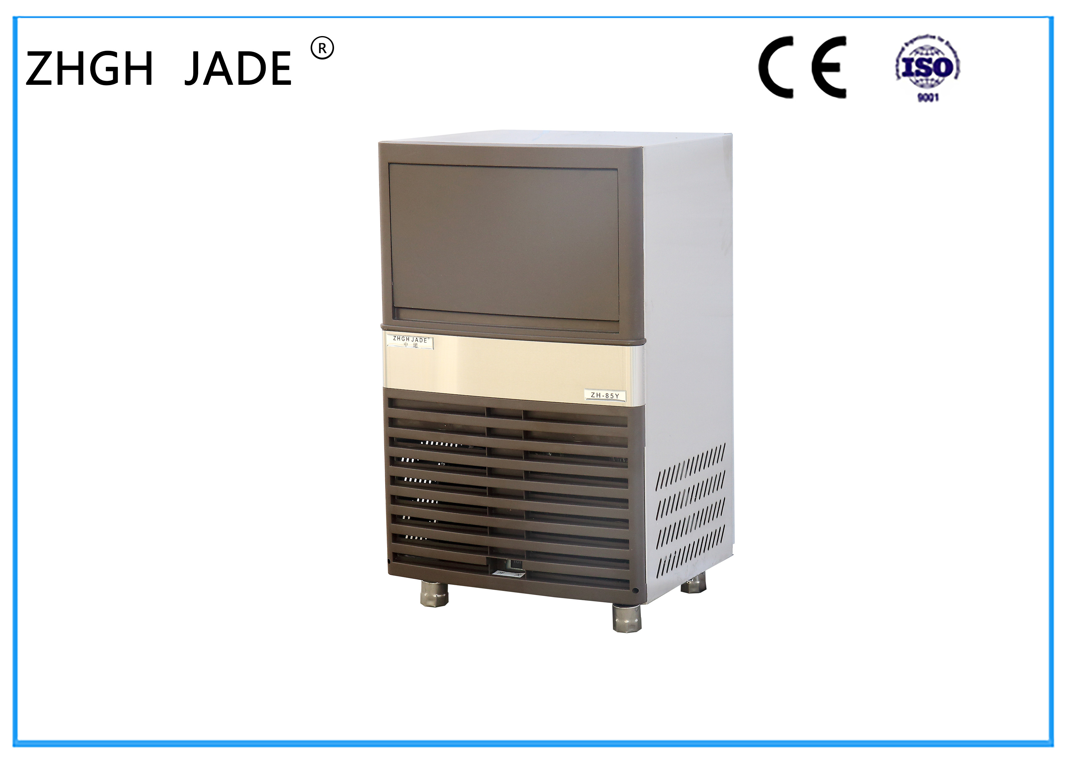 China Silent Setting Mini Ice Maker Machine Food Grade Inner Tank 18Kg Bin Capacity wholesale
