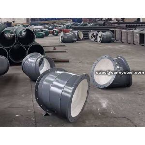China Ceramic Tile Lined Elbow on sale