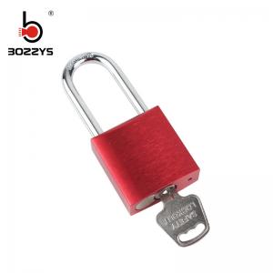 China High Strength Paint Safety Lockout Locks , Red Safety Padlocks With Master Key wholesale