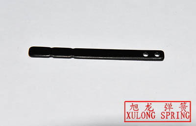 Door Handle Lock Custom Wire Forms Black Oxided Surface Treatment