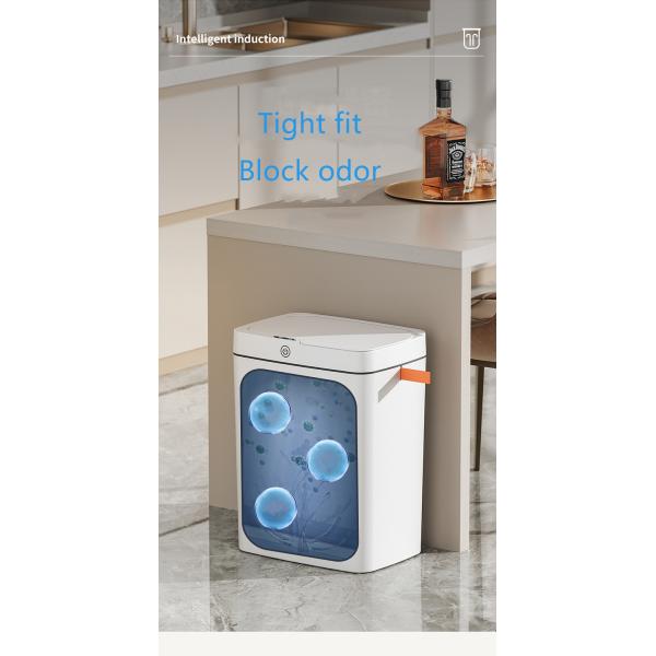 Intelligent Trash Can Smart Sensor Waterproof Dustbin Household Induction Garbage Bin Automatic Packing House Garbage Can