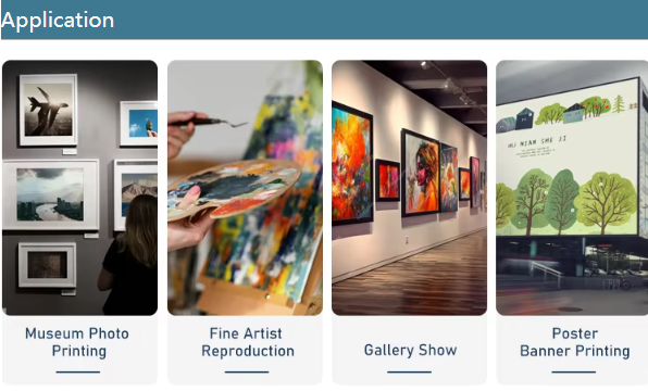 Excellent Compatibility With Eco Solvent UV And Latex Ink 280g Matte Polyester Canvas Rolls