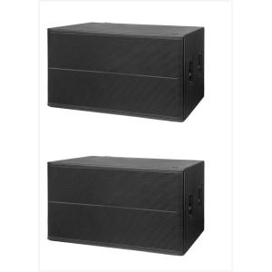 Dual 18 Inch Pro Line Array Sound System Portable For Concert / Living Event