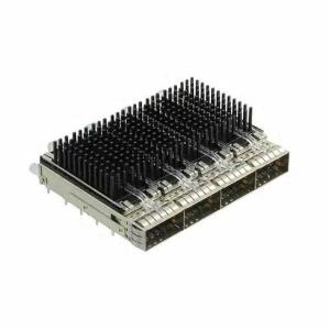 China 2170747-6 CONN ZQSFP+ Cage Transceiver Module 1X4 W/HSINK R/A wholesale