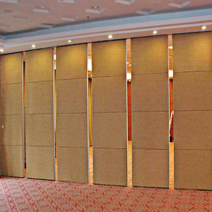 China MDF Material Building Soundproof Folding Partition Walls For Exhibition on sale