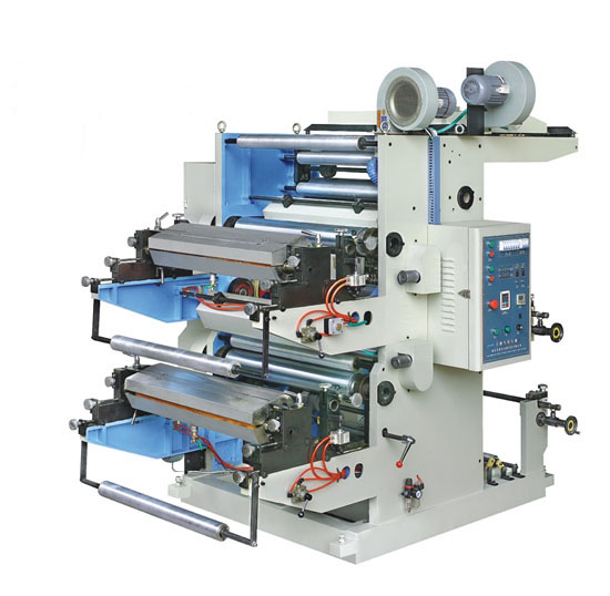 Polyethylene Gravure Printing Machine , Two Color Flexographic Printing Machine
