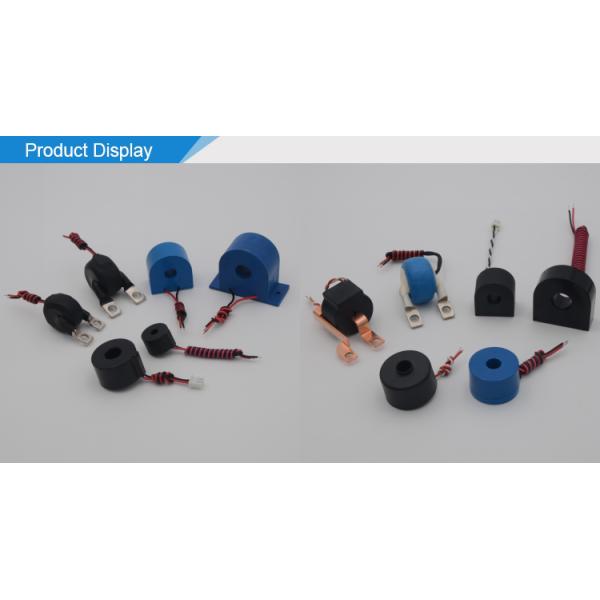 Mini current transformer lead wire type CT for Energy Meter 500A 12mA