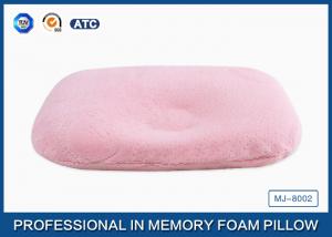 Antimicrobial Pregnancy Memory Foam Baby Pillow , Concave Baby Head Shaping Pillow