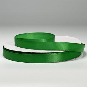 China Colorful Polyester Ribbon Green Poly Satin Ribbon 1cm-18cm Width wholesale