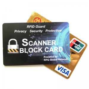 China RFID Blocking credit card for Secure wholesale