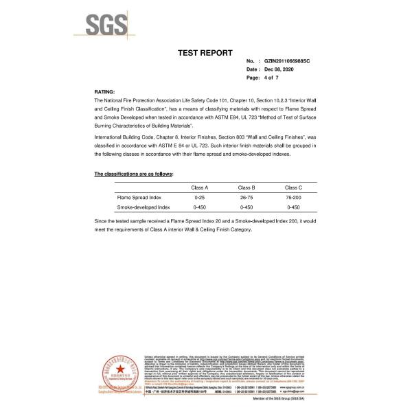 Fire Proof Certification ASTM E84 Artificial Pine Tree