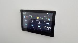 China RS232 RS485 Android POE powered tablet pc with Temperature sensor for heating and cooling system wholesale