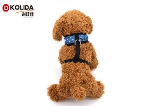 China Beautiful Adjustable Nylon Soft Dog Chest Harness , Puppy Dog Harness Collar wholesale