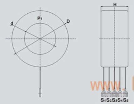 Low Voltage Current Transformer Indoor Bushing Current Transformer