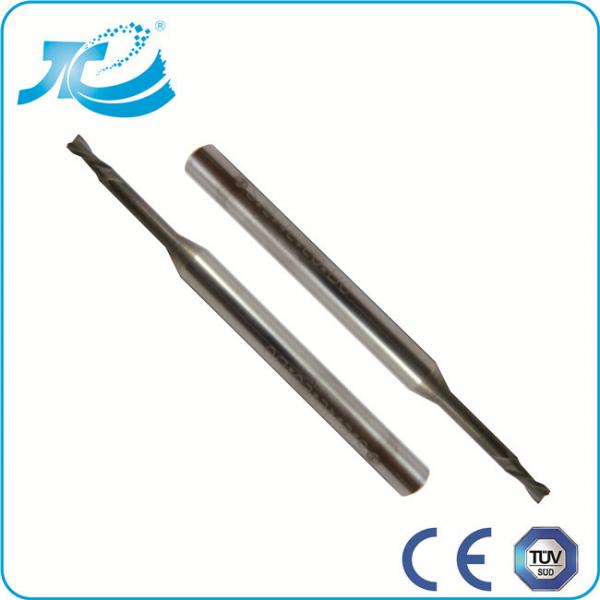 Carbide Flat End Mill for Deeper Cutting , 1mm 2mm 3mm End Mill