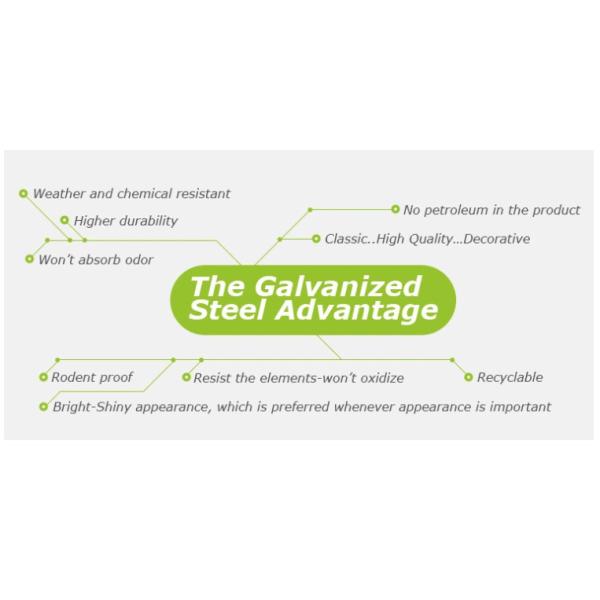 80x80x30cm Anti-Rusting Raised Metal Square Raised Garden Bed Kit