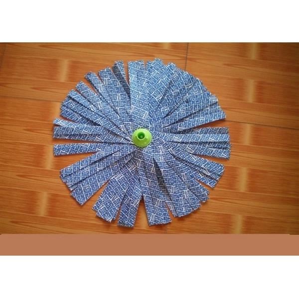 Round Head Non Woven Polyester Fabric Household Felt Mop Water Absorbing