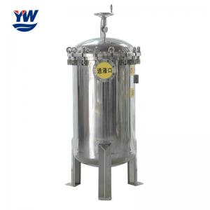 China High Flow 304ss Industrial Liquid Bag Filter Housing Water Treatment on sale