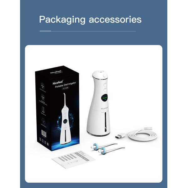 2min Smart timing Waterproof Nicefeel Portable Oral Irrigator
